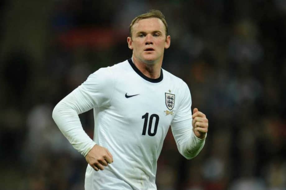 Wayne Rooney delantero de la Selección de Inglaterra. Foto: AFP