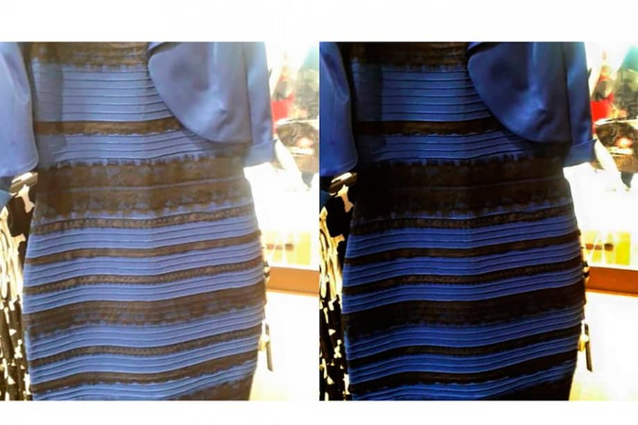 ¿Blanco y dorado o azul y negro? La ciencia explica el misterio del vestido