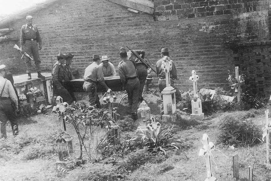 El sepelio de ‘Chispas’.