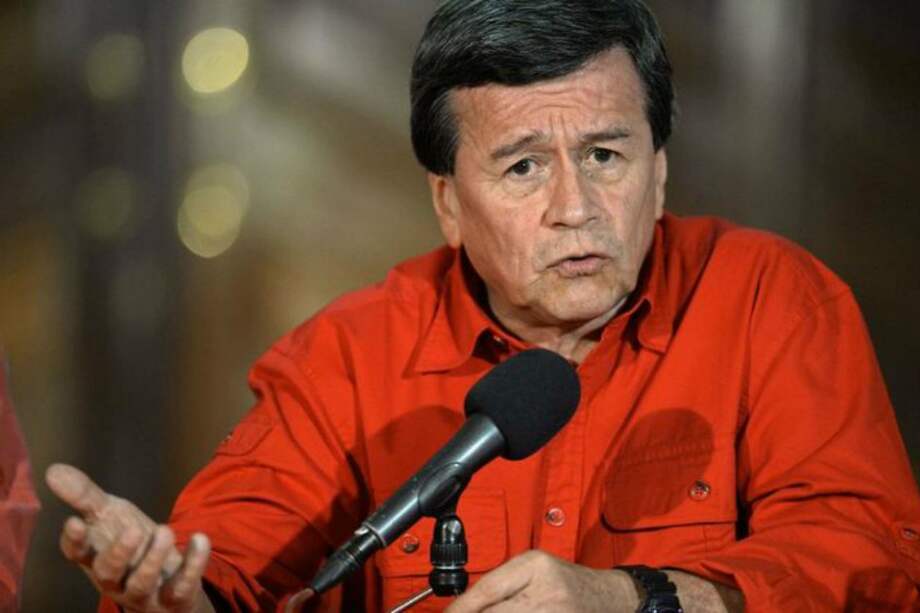 Pablo Beltrán, jefe negociador del ELN. / Archivo.