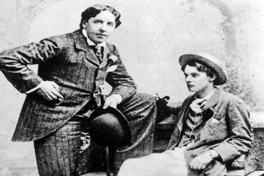 Retrato de Óscar Wilde y Alfred Douglas “Bosie”. / Dominio público