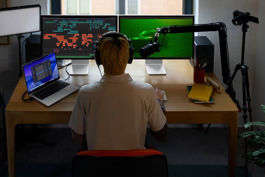 La plataforma Apple Creator Studio tiene múltiples funcionalidades para músicos, artistas, creadores de contenido y aficionados.