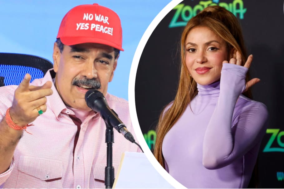 Nicolás Maduro y Shakira.