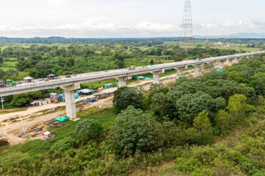 La obra tiene 1.360 metros de longitud y se espera que esté listo en el segundo semestre del año.