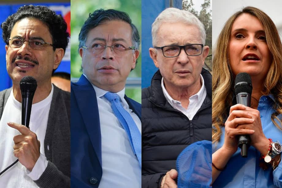 Iván Cepeda, Gustavo Petro, Álvaro Uribe y Paloma Valencia están en el centro de la conversación por garantías de seguridad en las elecciones.