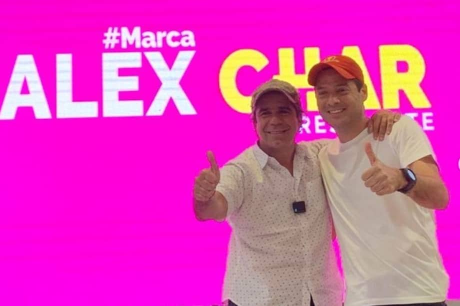 Alejandro Char y Mauricio Gómez Amín.