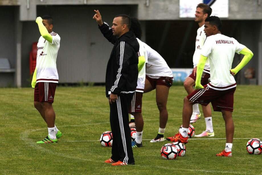 Rafael Dudamel asumió como DT de Venezuela en 2016. / EFE