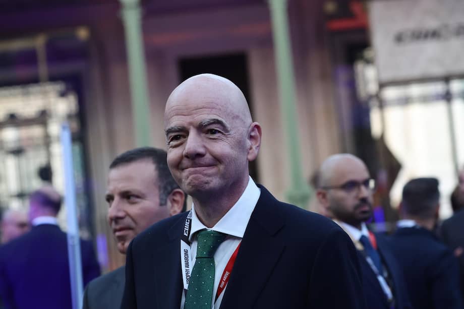 Paris (France), 23/08/2026.- President of FIFA Gianni Infantino attends the closing ceremony of the Esports World Cup at the Grand Palais in Paris, France, 23 August 2026. (Francia, Arabia Saudita) EFE/EPA/TERESA SUAREZ / POOL / POOL