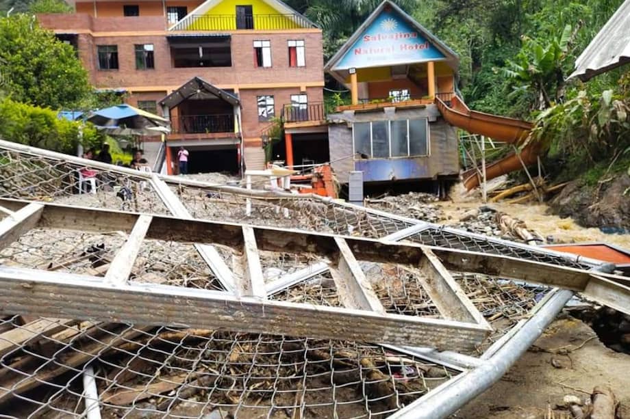 La emergencia en Suárez (Cauca) se presentó el pasado sábado.