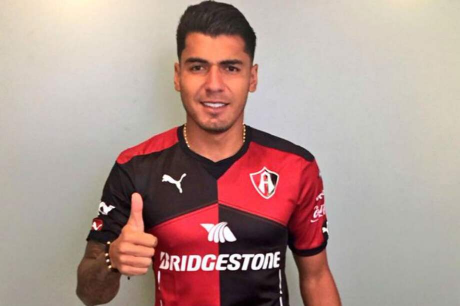 Jefferson Duque, nuevo delantero de Atlas. Foto: Atlas FC
