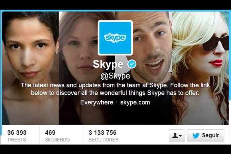Hackers sirios piratean cuenta en Twitter de Skype