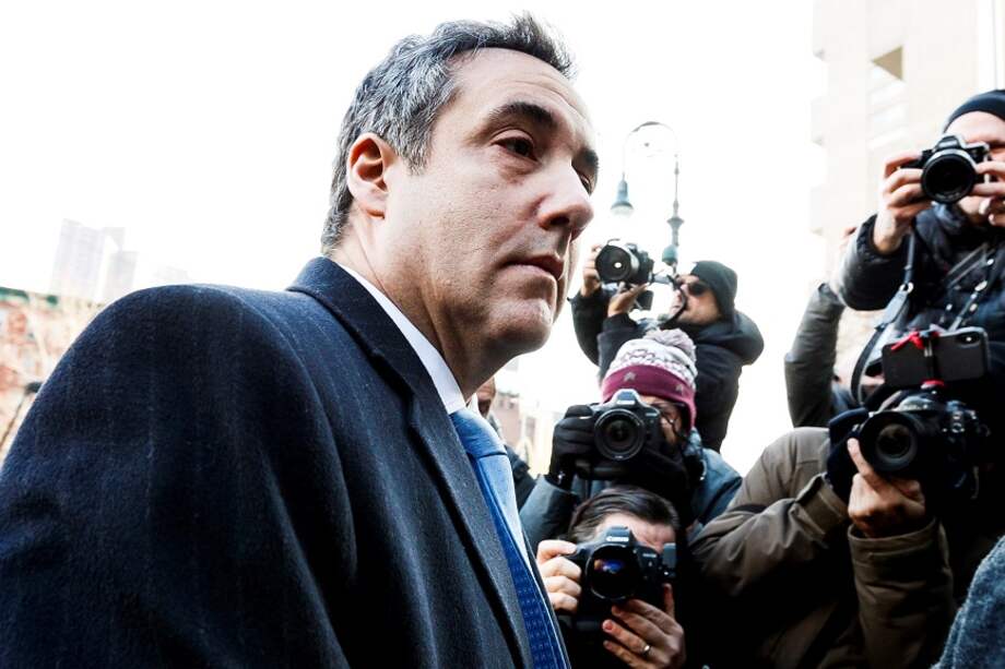 El exabogado personal de Donald Trump, Michael Cohen, a su llegada al Tribunal Federal de Estados Unidos en Nueva York. / EFE