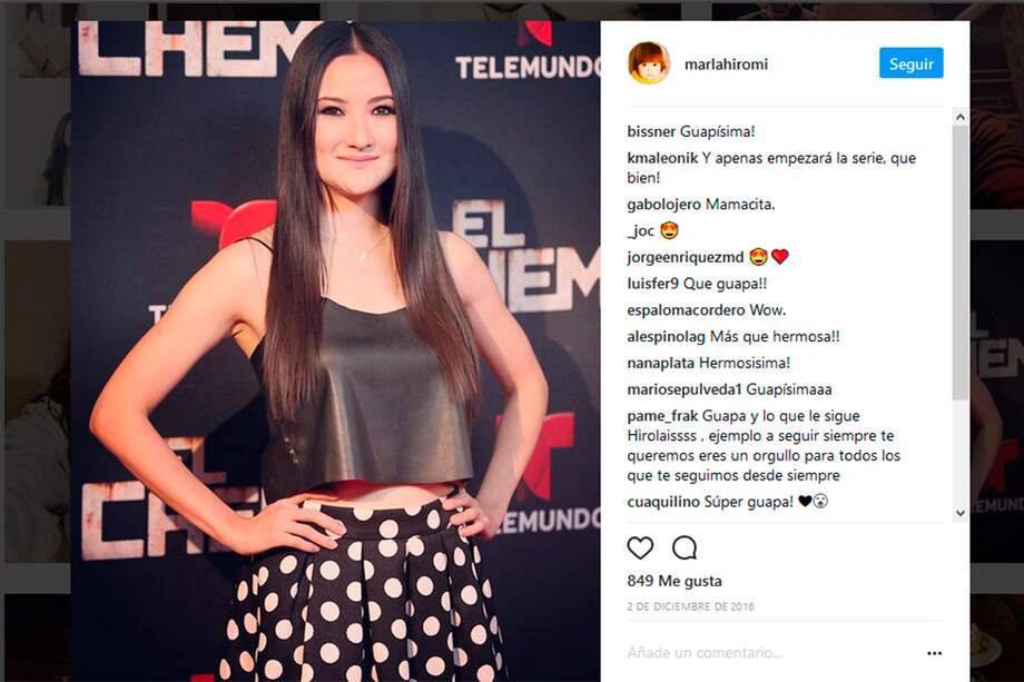 Marla Hiromi Hayakawa Salas. / Tomada de Instagram.com/marlahiromi