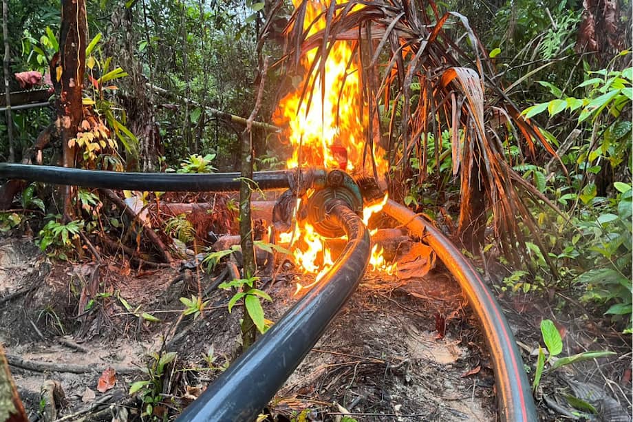La operación se desarrolló en el marco del Plan Estratégico de Campaña Ayacucho Plus, con el objetivo de contrarrestar la explotación ilícita de yacimientos mineros y mitigar el daño ambiental.