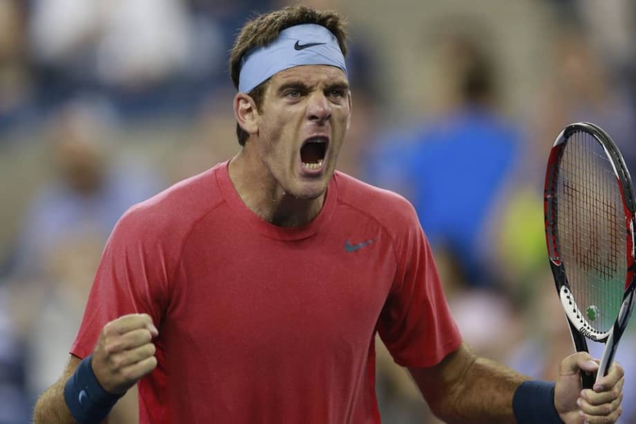 Juan Martín Del Potro volverá al equipo argentino de Copa Davis. Foto: AFP