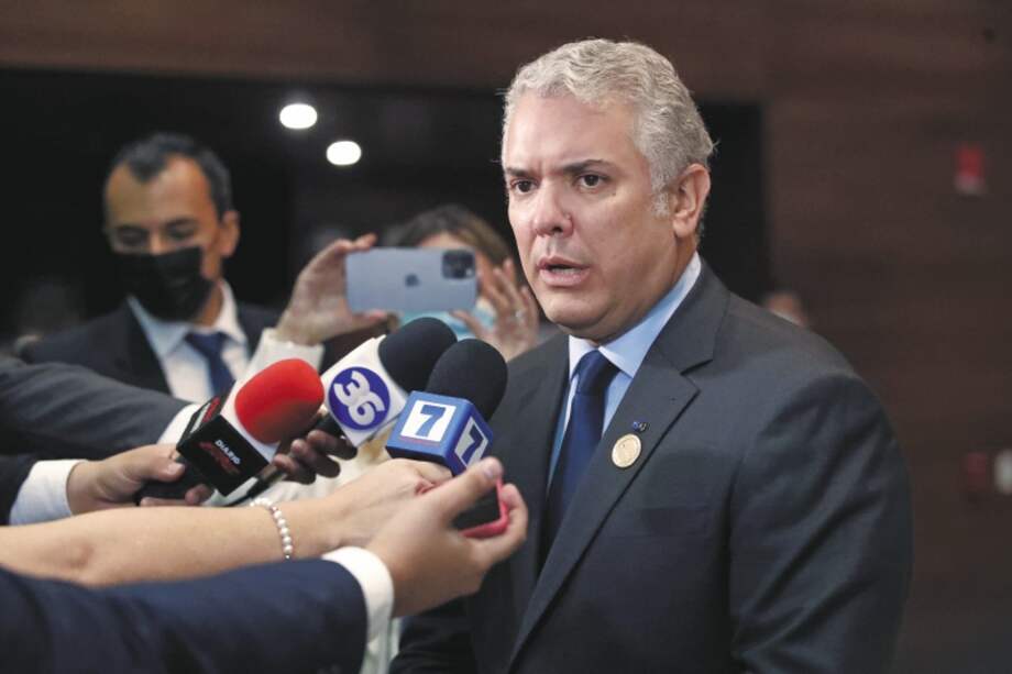 El presidente Iván Duque reaccionó en contra del magistrado que ordenó su arresto por cinco días.