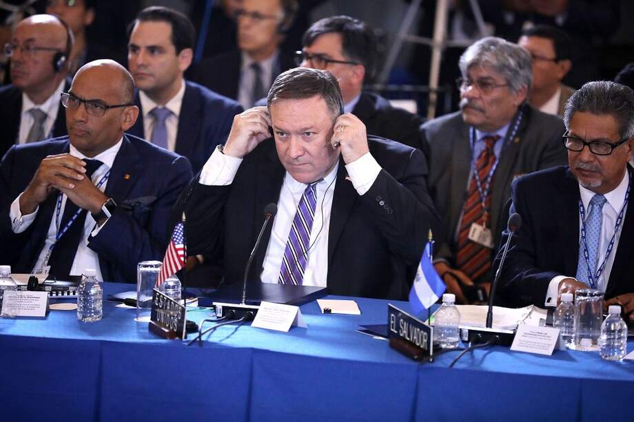 El secretario de Estado de EE. UU., Mike Pompeo, denunció los ataques. / AFP