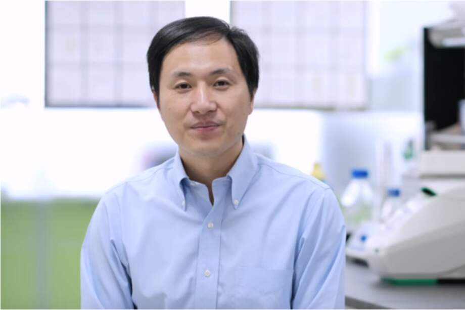 El genetista Jiankui He. / Imagen tomada del video
