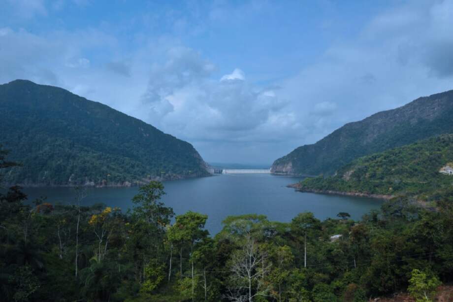 Hidrosogamoso, inaugurada en enero de 2015, es una de las represas más grandes del país. / Cristian Garavito - El Espectador