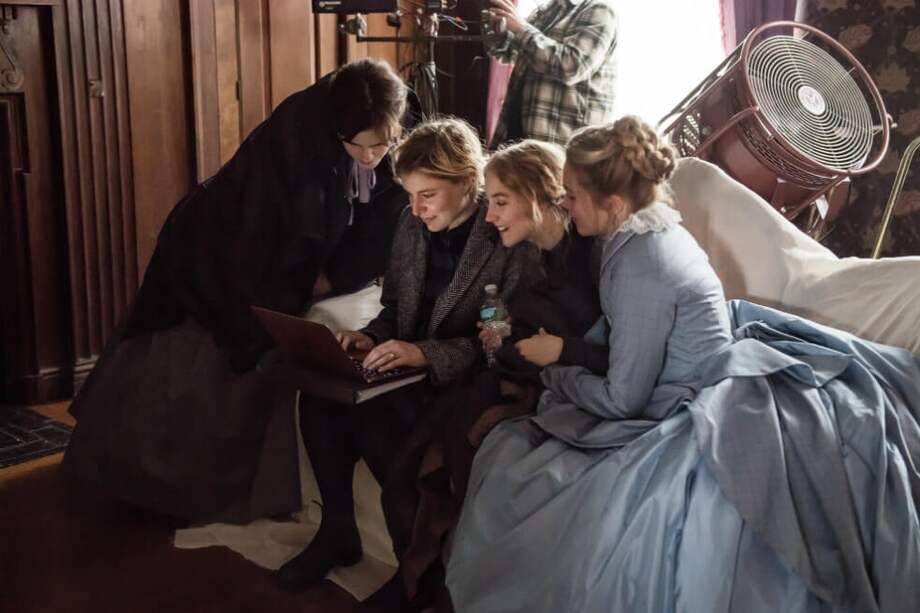 Una jornada de rodaje de la película "Mujercitas", dirigida por Greta Gerwig. / Sony Pictures