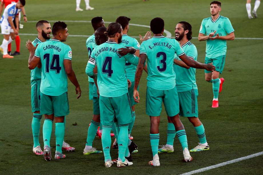 El equipo blanco empató 2-2 con Leganés.