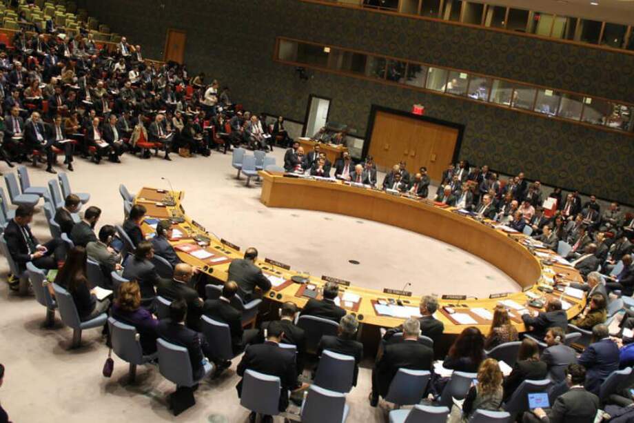 El Consejo de Seguridad de la ONU sesionó este viernes en Nueva york, luego de la visita que tuvo en Colombia la semana pasada./Cortesía.