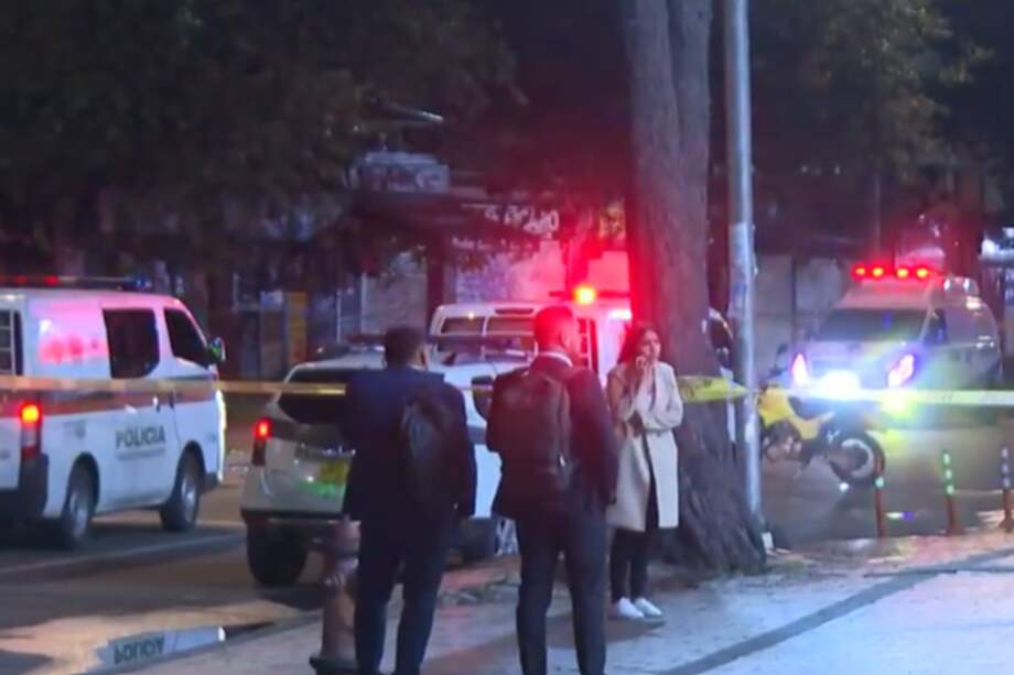 Escena del homicidio culposo en inmediaciones de Bulevar Niza. Noticias Caracol.