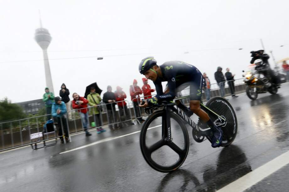 Nairo fue el mejor colombiano en el primera etapa junto con Jarlinson Pantano. / EFE