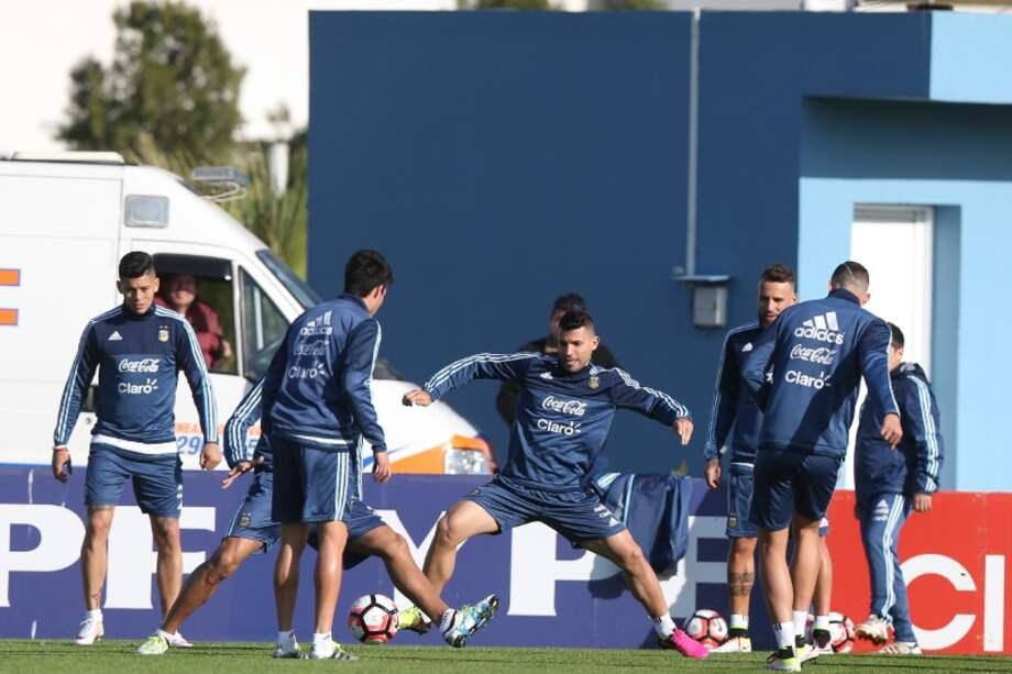 La selección de Argentina se alista para su debut en la Copa América. Foto: EFE