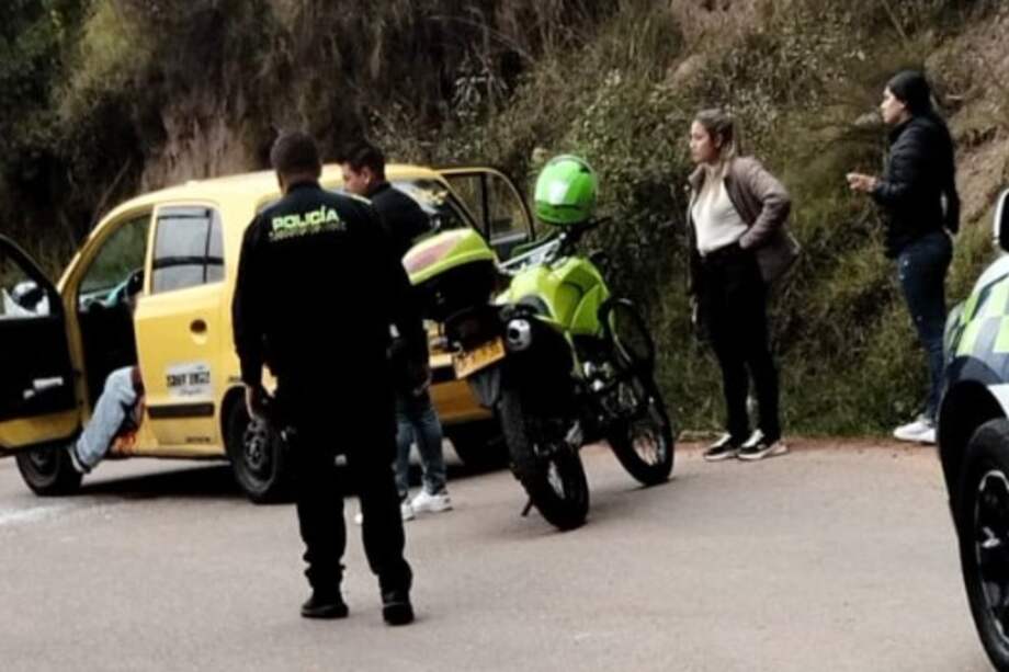 Escena del crimen en Mochuelo.