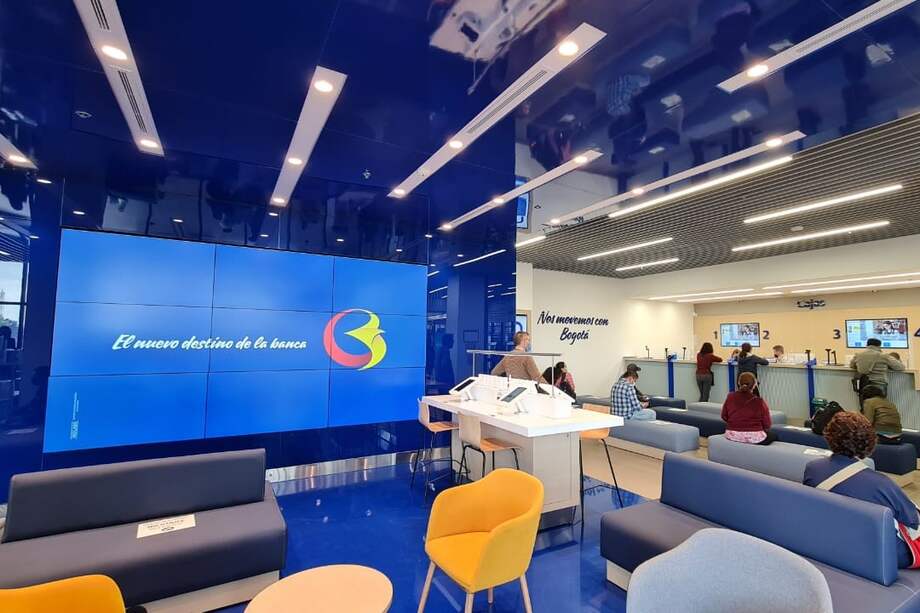 La comodidad de sus oficinas, un plus del Banco de Bogotá.