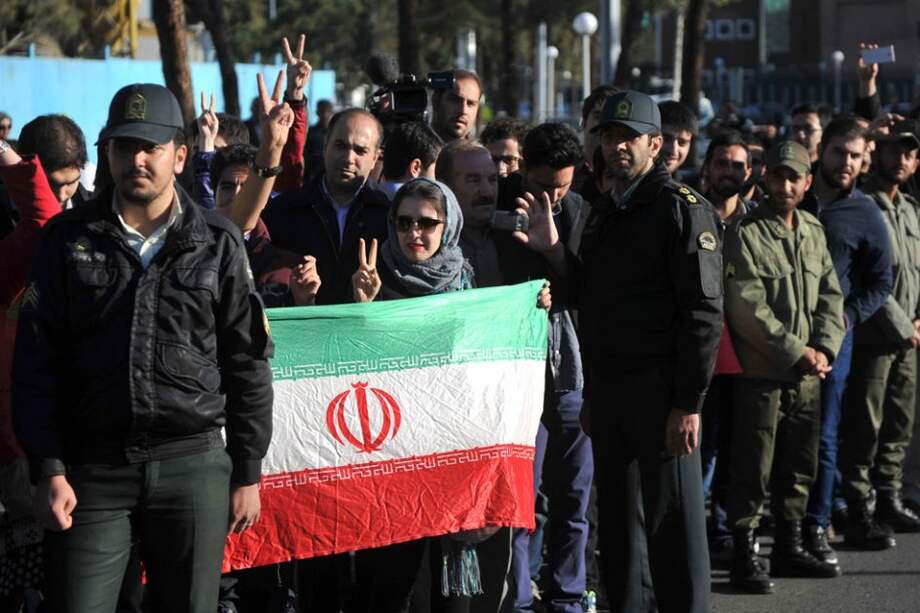 Celebración de iraníes. / AFP