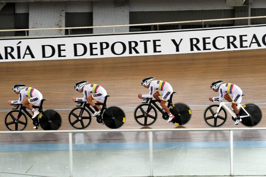 Colombia, en la final de 400 metros persecución por equipos de mundial de pista