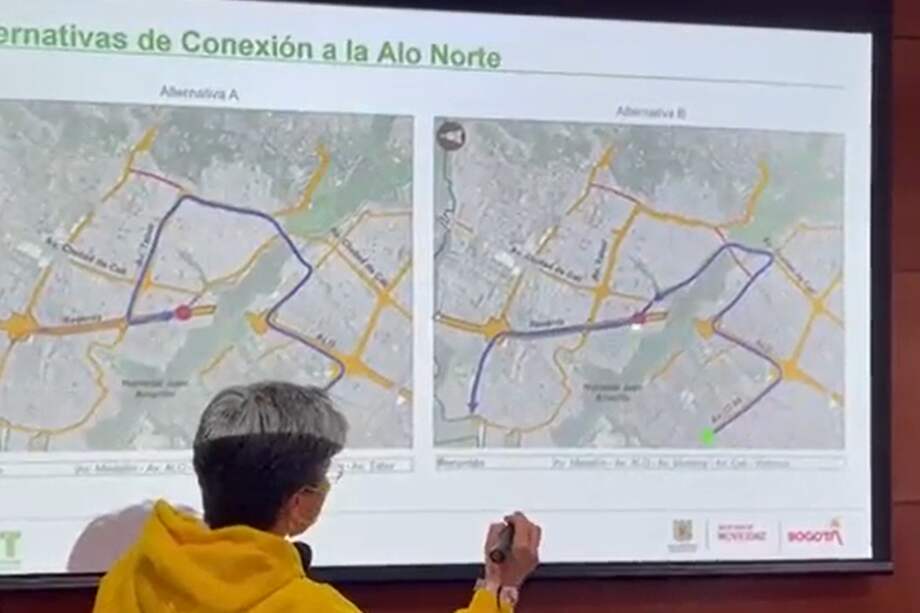 La Alcaldía mantuvo su "no" rotundo sobre el proyecto de la ALO Norte que pretende unir el norte con el sur a través de una vía por el occidente.