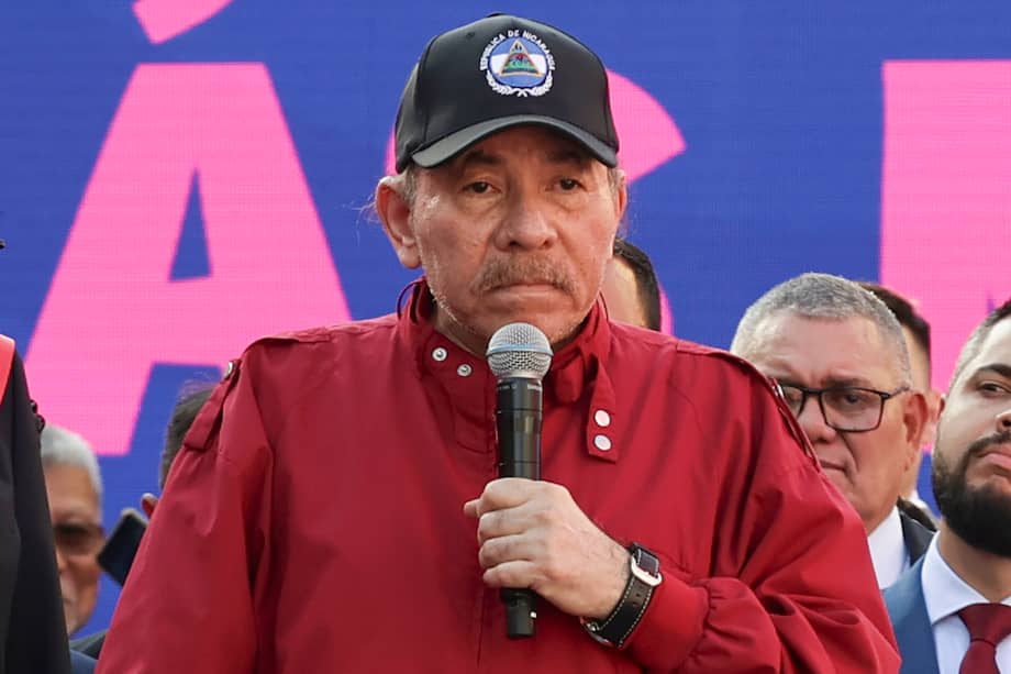 El presidente de Nicaragua, Daniel Ortega.