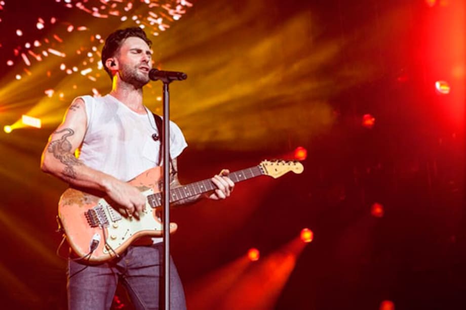 Adam Levine, vocalista de Maroon 5, llega a la pantalla grande