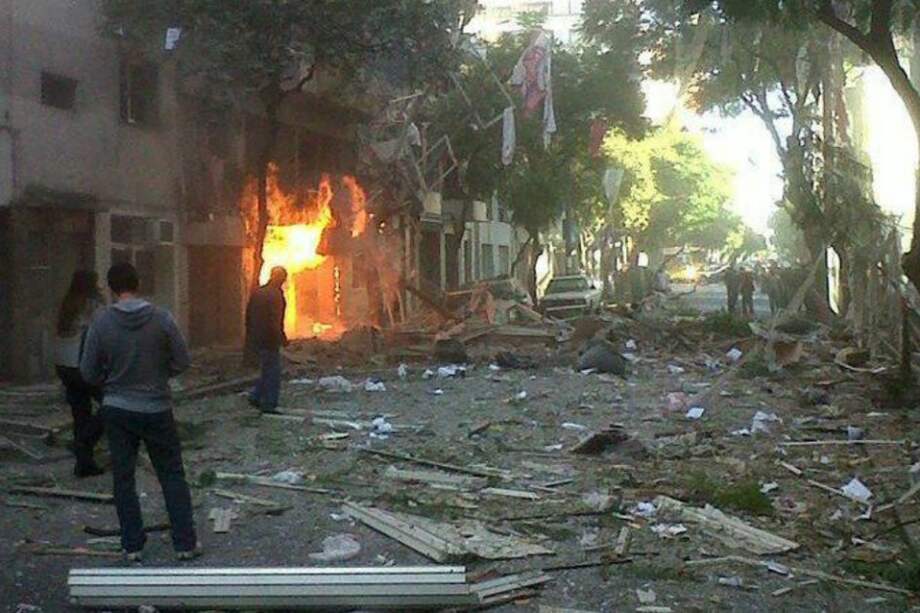 Fuerte explosión en edificio céntrico de la ciudad argentina de Rosario