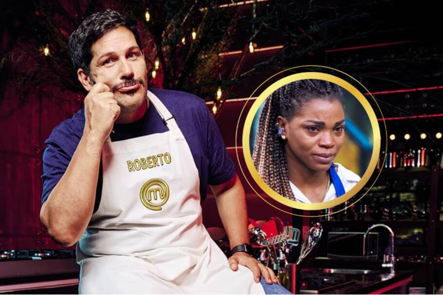 Caterine Ibargüen y Roberto Cano en ‘MasterChef’