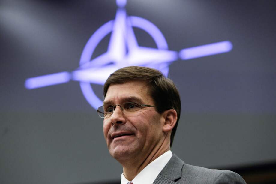El exsoldado Mark Esper prestó juramento como secretario de Defensa de Estados Unidos el martes 23 de julio. / AFP