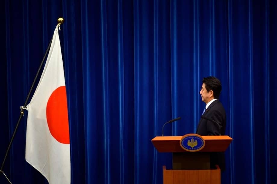 Shinzo Abe, primer ministro japonés desde 2012 hasta septiembre de 2020, cuando renunció por motivos de salud.