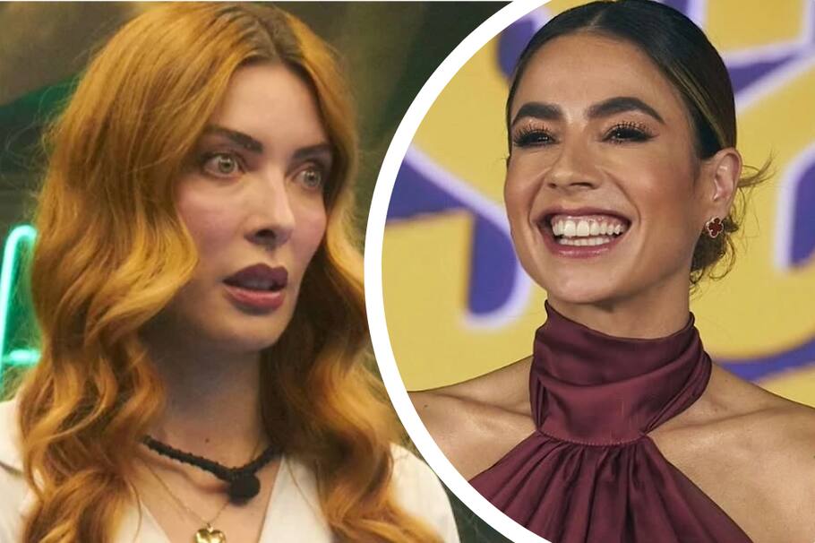 Norma Nivia y Carla Giraldo en 'La casa de los famosos Colombia 2', reality show del Canal RCN.