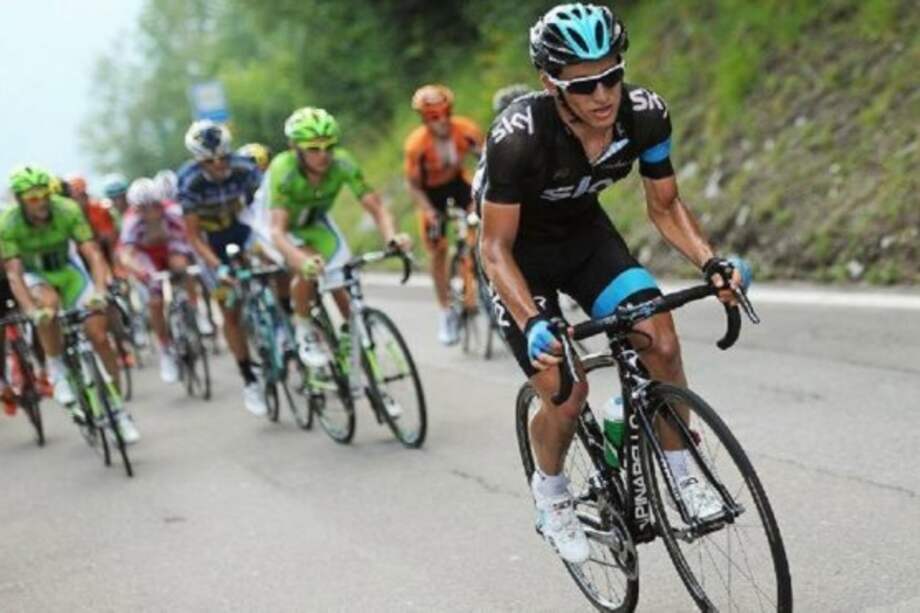 Sergio Luis Henao, clave en el título de Geraint Thomas en la París Niza