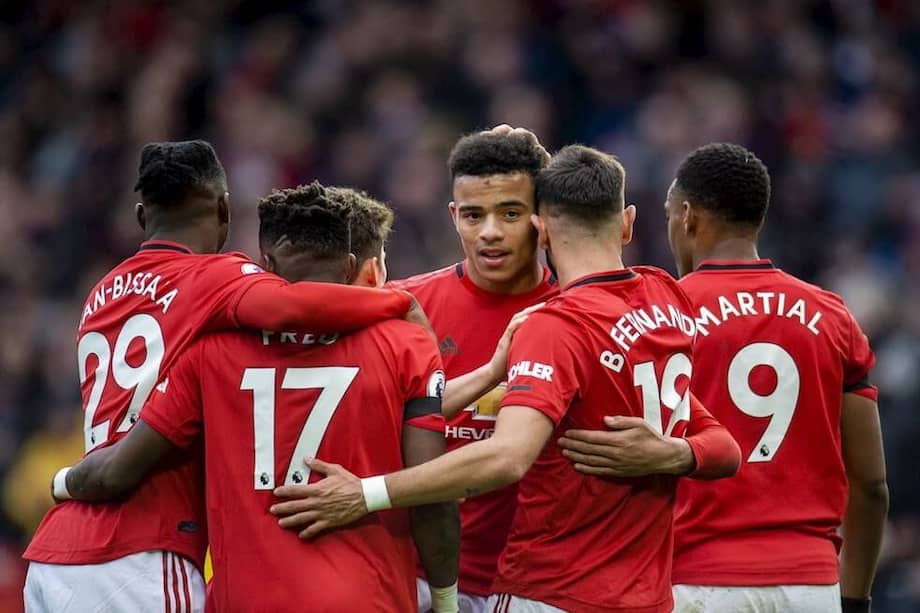 Los diablos rojos ocupan la quinta casilla de la Premier League con 41 puntos. / EFE