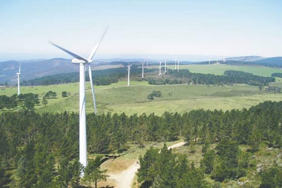 Aerogeneradores utilizados para obtener la energía del aire./ Archivo particular