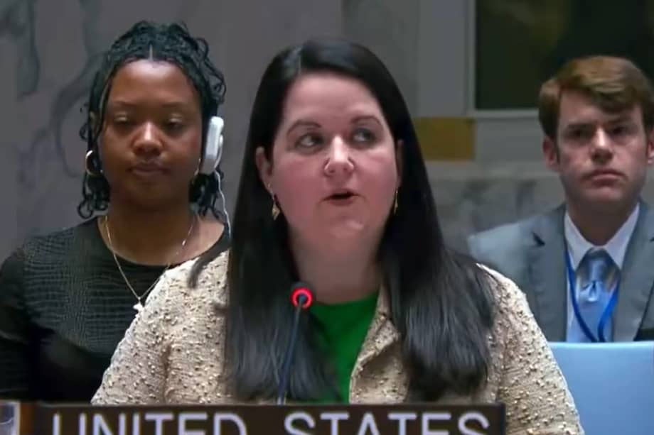 La embajadora Jennifer Locetta, representante para Asuntos Políticos Especiales de los Estados Unidos ante la ONU.