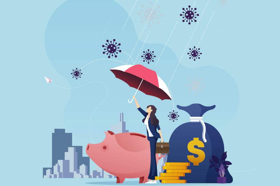 Los hogares colombianos vieron disminuir sus ingresos por la pandemia.