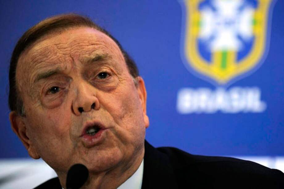 El presidente de la Confederación Brasileña de Fútbol (CBF), José María Marín / AFP