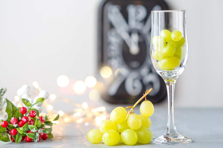 Tradición de fin de año para pedir deseos.