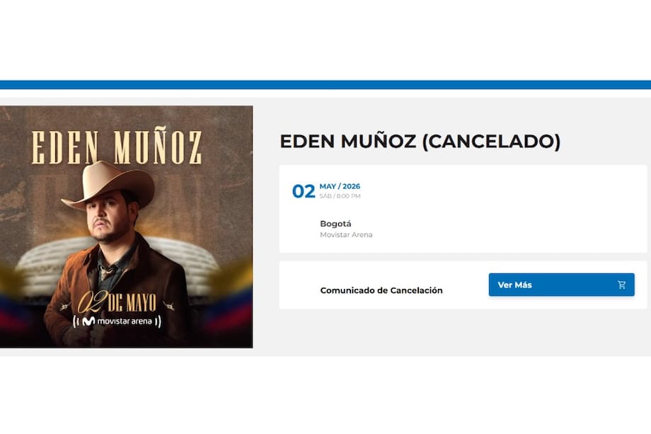 El artista mexicano se presentaba el 2 de mayo en el Movistar Arena. ¿Qué pasó?