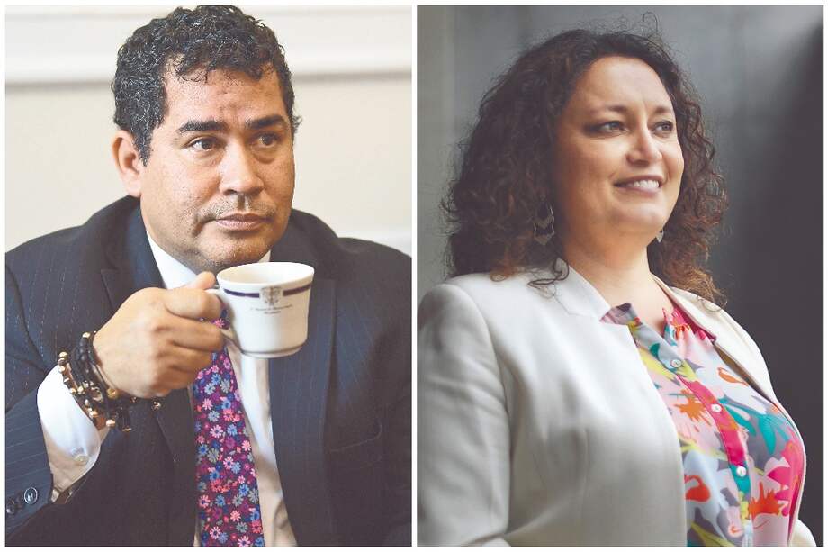 Carlos Chacón y Angélica Lozano. / Archivo